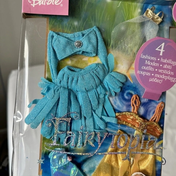 RARE HTF BARBIE FAIRYTOPIA 2004 FASHION PACK DOLL TOPS - Picture 4 of 6